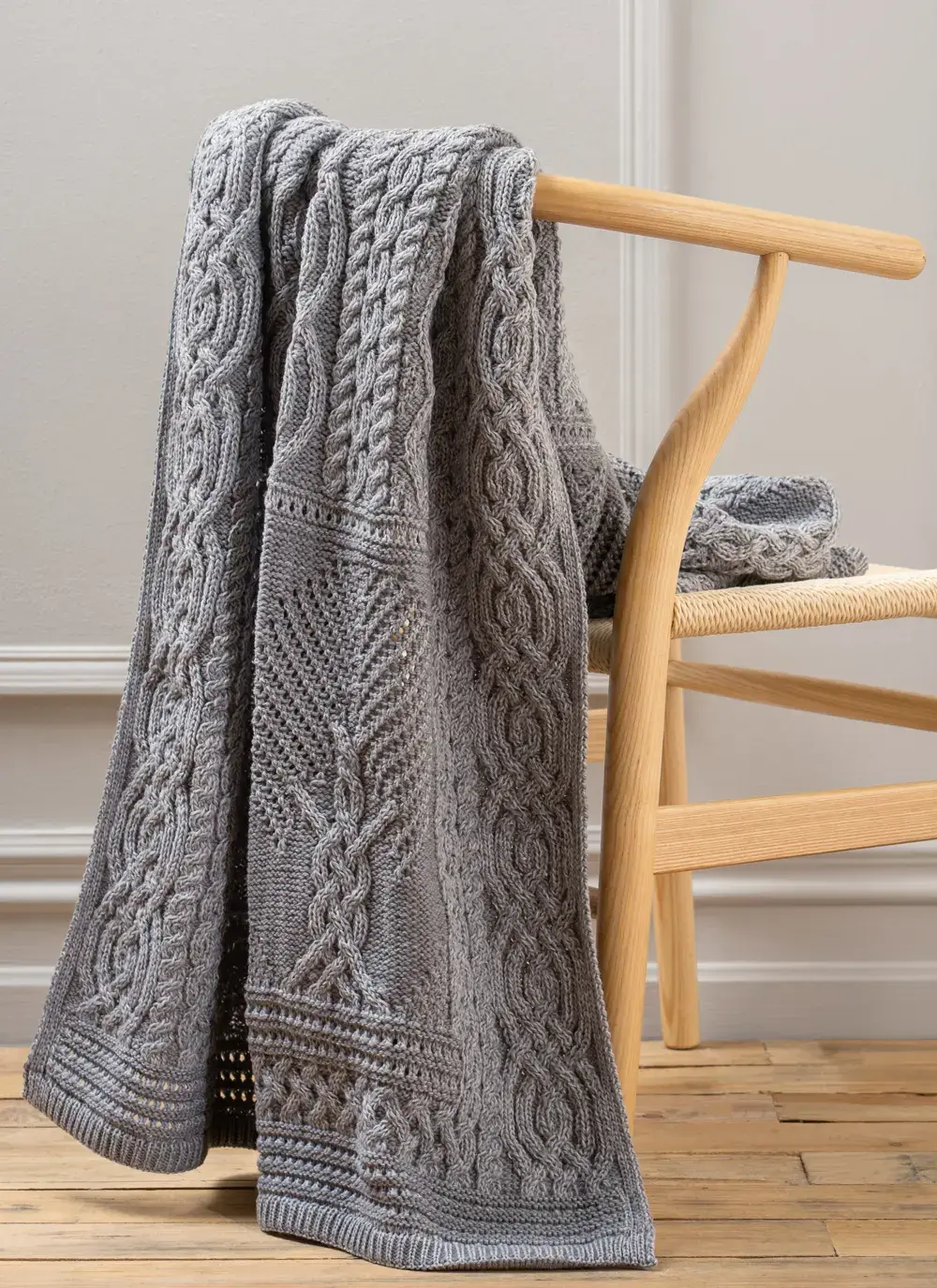 Celtic Aran Merino Throw